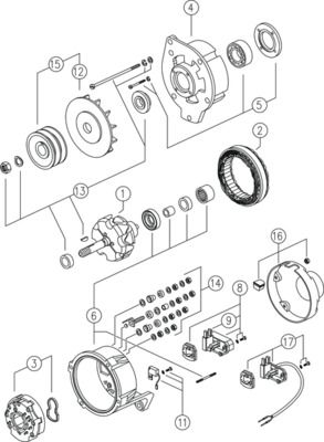 MAHLE MG 382 Alternator