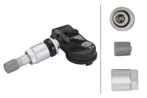 HELLA 6PP 358 139-251 Wheel sensor, tyre-pressure monitoring system