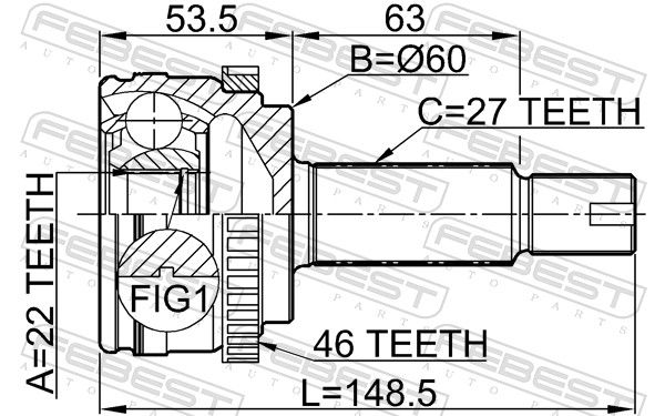 Joint Kit, drive shaft-1
