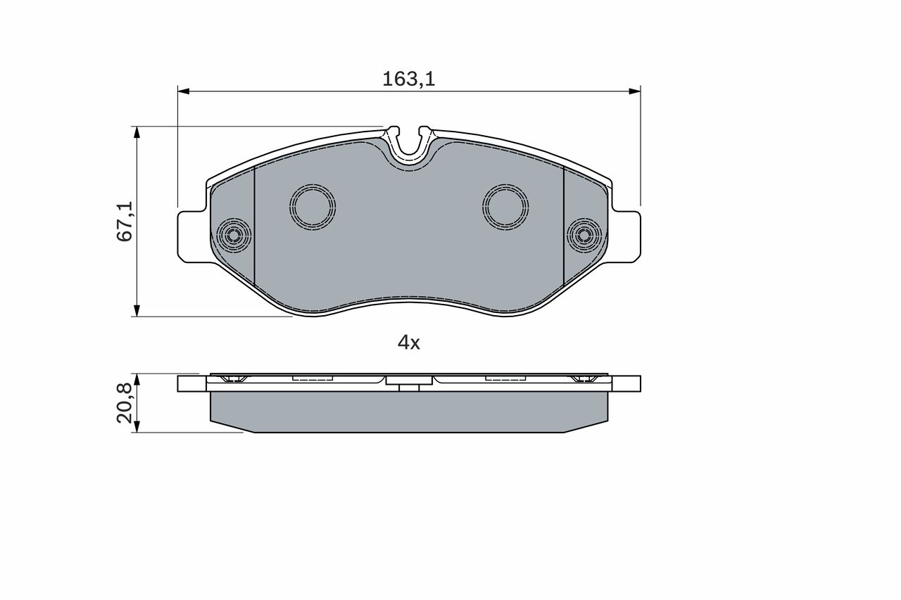 Brake Pad Set, disc brake-5