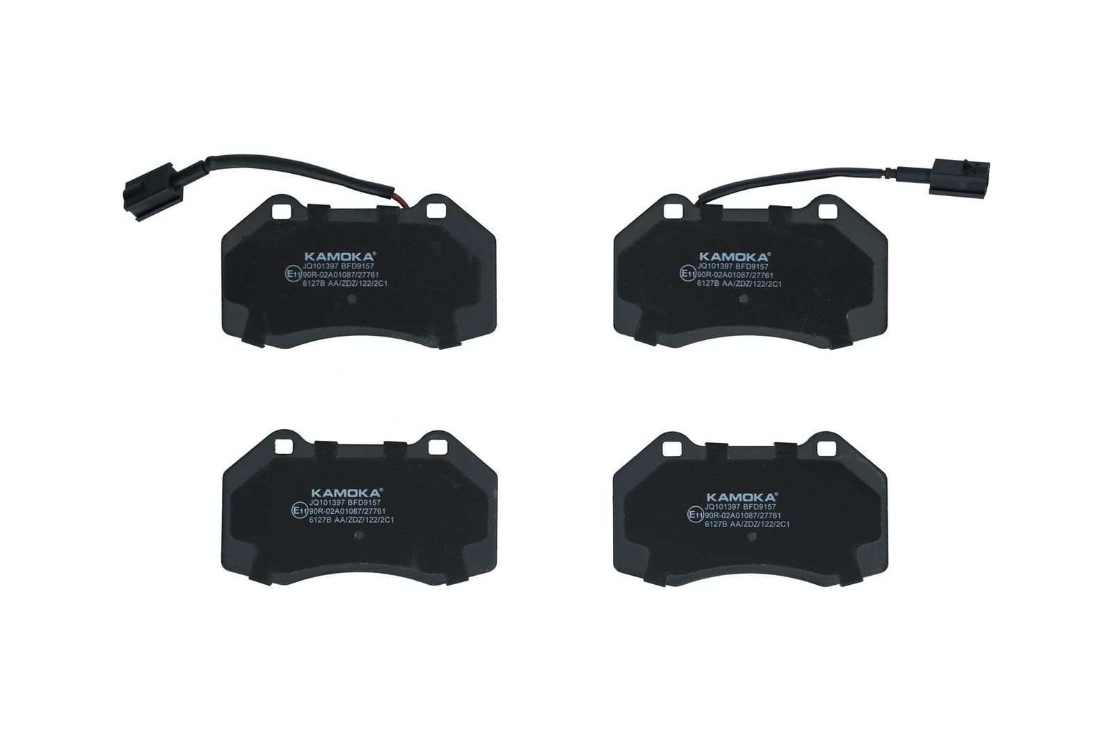 KAMOKA JQ101397 Brake pad set, disc brake