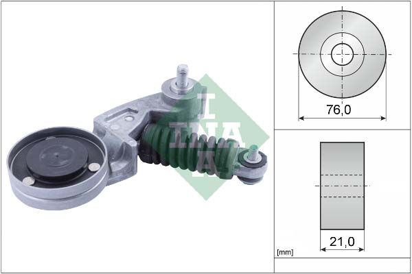 SCHAEFFLER INA 534 0626 10 Belt tensioner, v-ribbed belt
