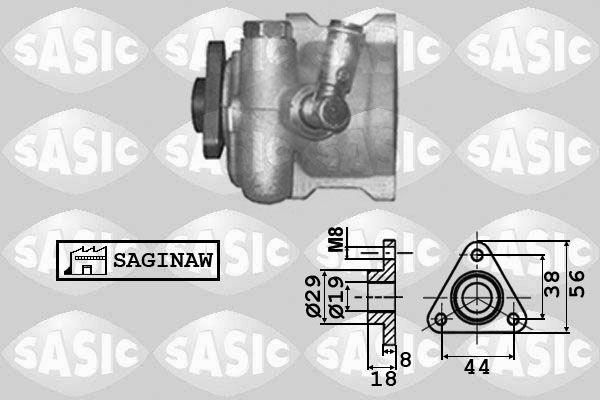 SASIC 7076007 Hydraulic pump, steering