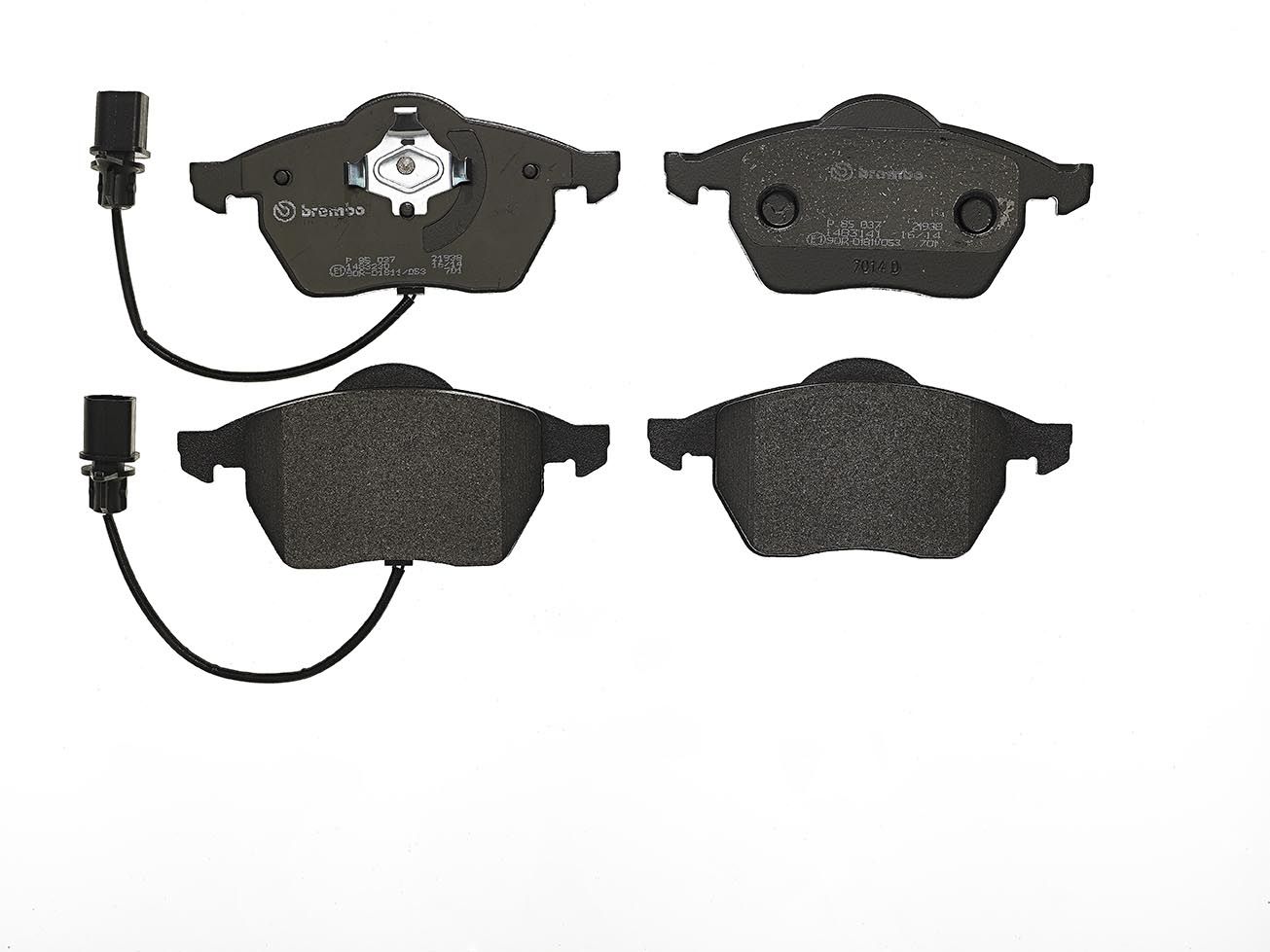 BREMBO P 85 037 Brake pad set, disc brake