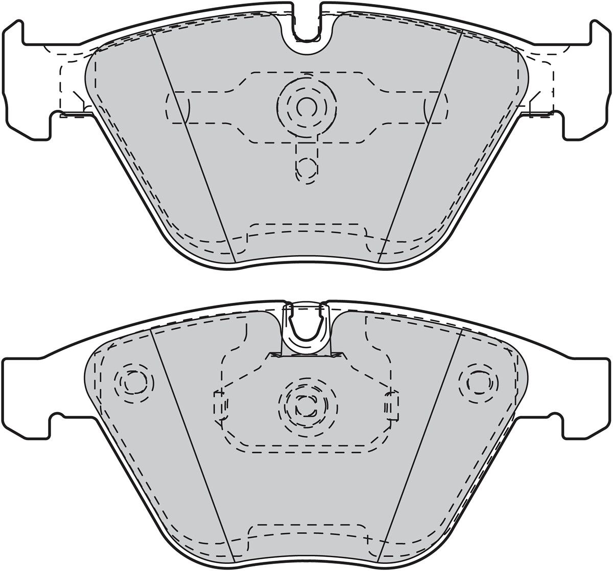 Brake Pad Set, disc brake-1