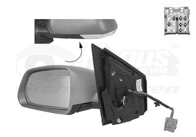 VAN WEZEL 5828817 Exterior mirror