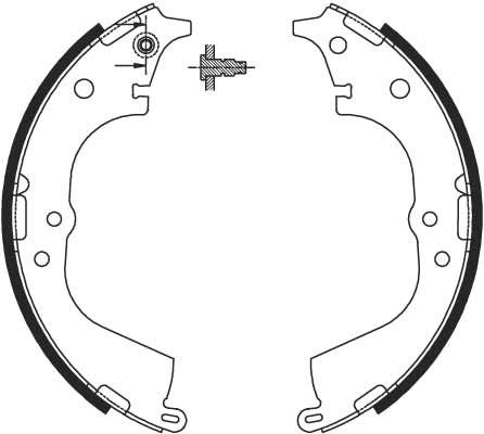 Brake Shoe Set-1