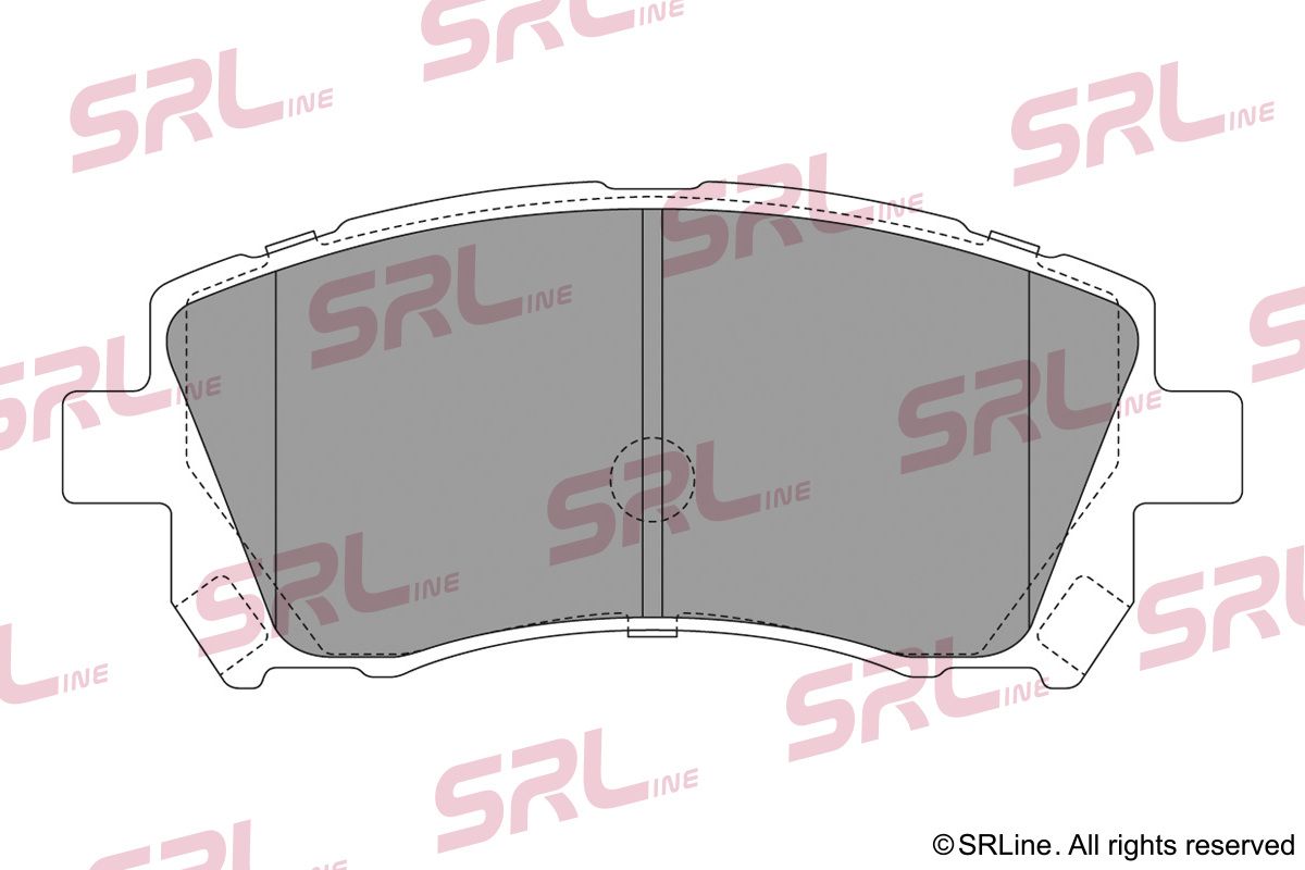 SRLINE S70-0469 Brake pad set, disc brake