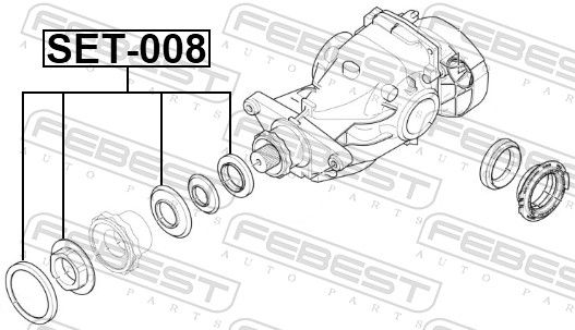 Shaft Seal, differential-1