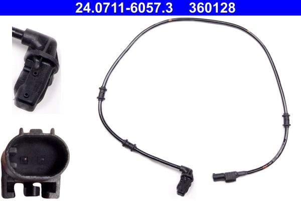 Sensor, wheel speed