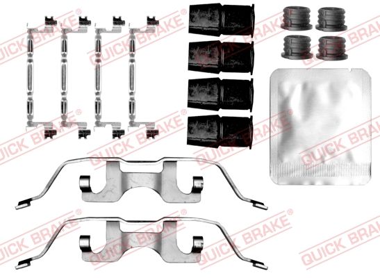 QUICK BRAKE 109-0208 Accessory kit, disc brake pad