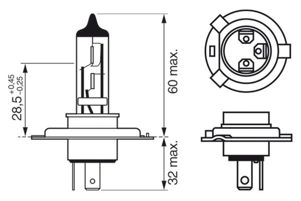 Bulb, high beam headlight-5