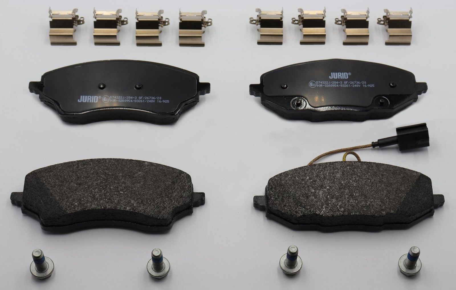 JURID 574322J Brake pad set, disc brake