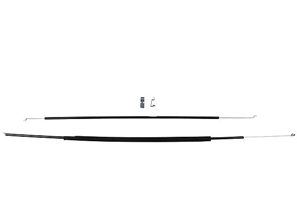 Cable, heater flap