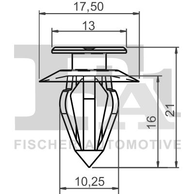 Clip, trim/protection strip-1