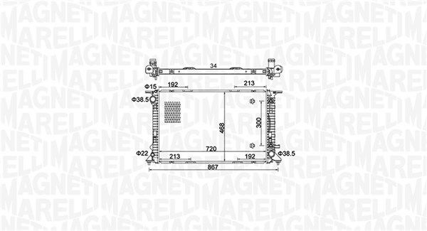 Radiator, engine cooling-1