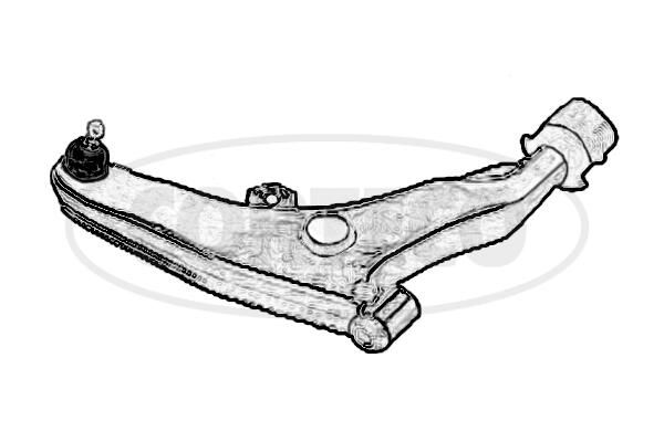 CORTECO 49397473 Control/trailing arm, wheel suspension