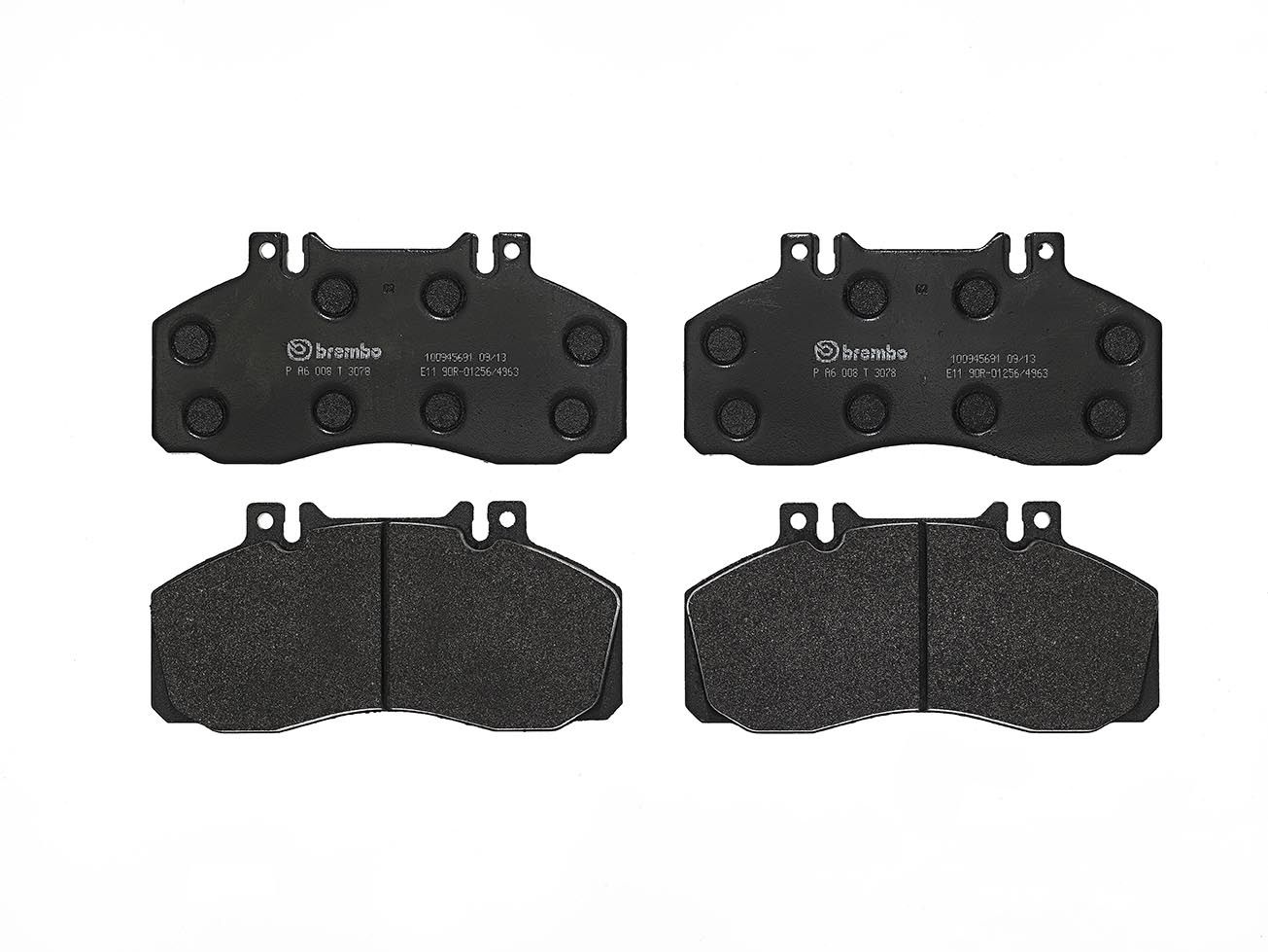 BREMBO P A6 008 Brake pad set, disc brake