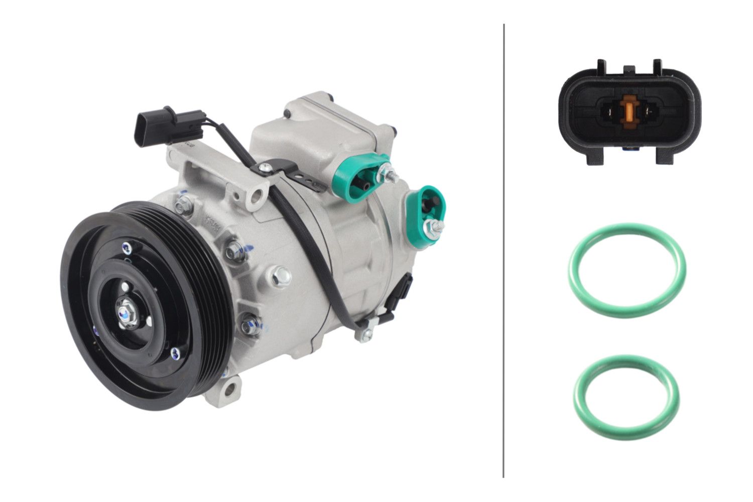 HELLA 8FK 366 203-021 Compressor, air conditioning