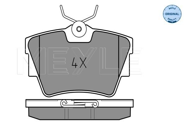 Brake Pad Set, disc brake-1