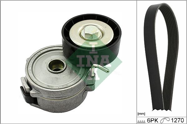 SCHAEFFLER INA 529 0315 10 V-ribbed belt set