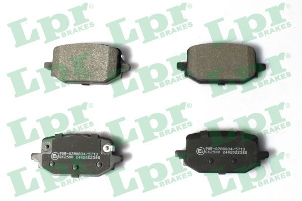 LPR 05P2388 Brake pad set, disc brake