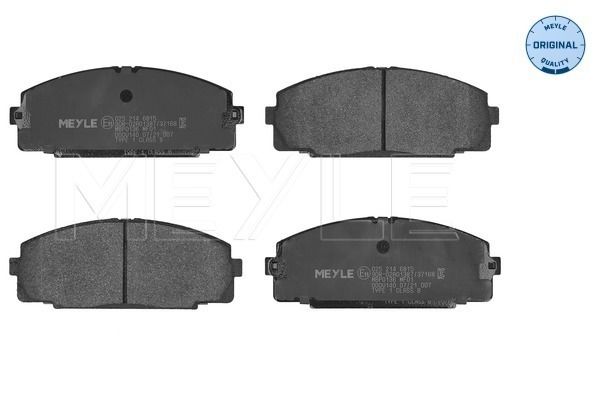 MEYLE 025 214 6815 Brake pad set, disc brake