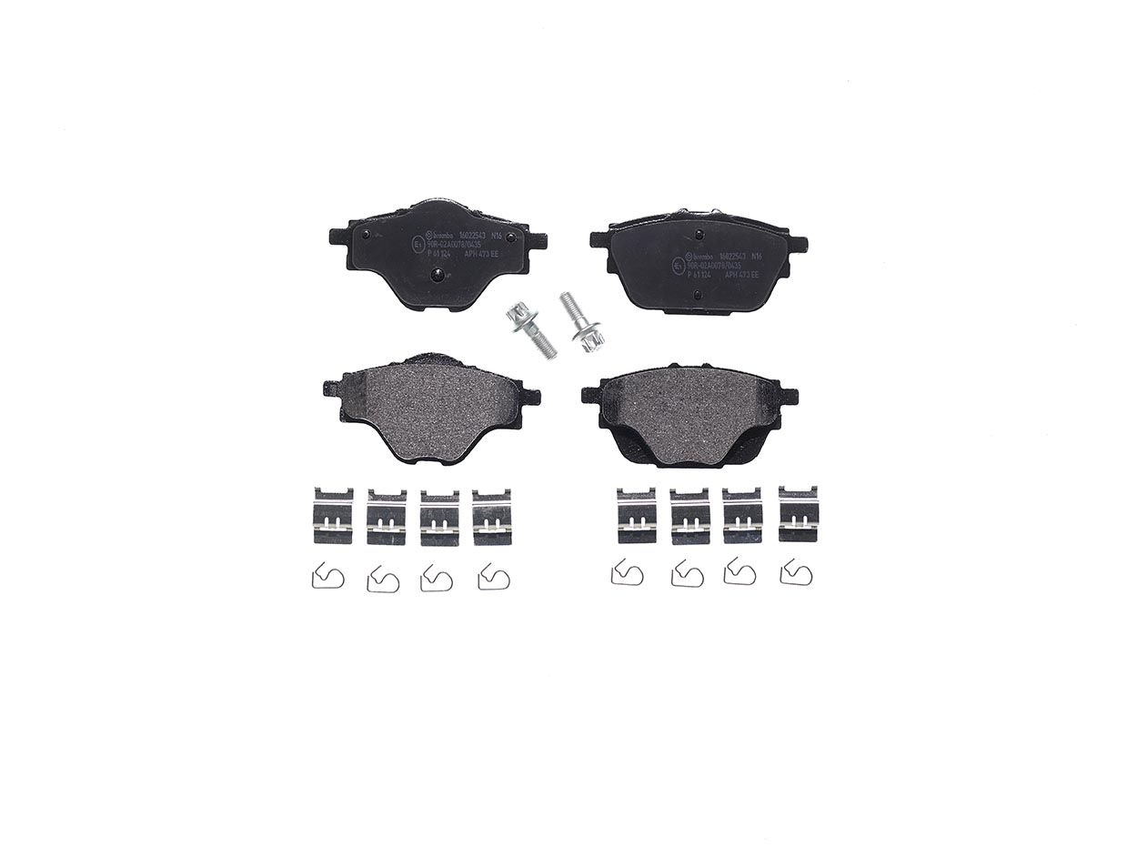 BREMBO P 61 124 Brake pad set, disc brake