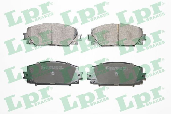 LPR 05P1529 Brake pad set, disc brake