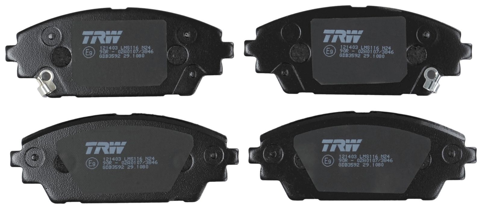 Brake Pad Set, disc brake-1