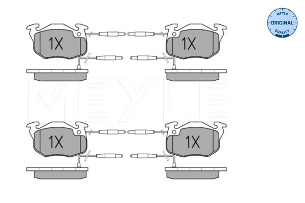 stabdžių trinkelių rinkinys, diskinis stabdys-1