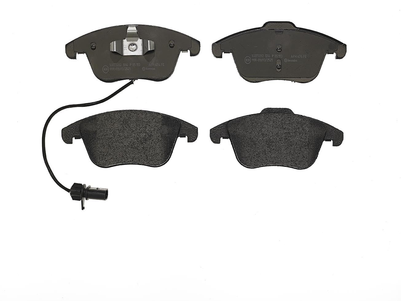 BREMBO P 85 113 Brake pad set, disc brake