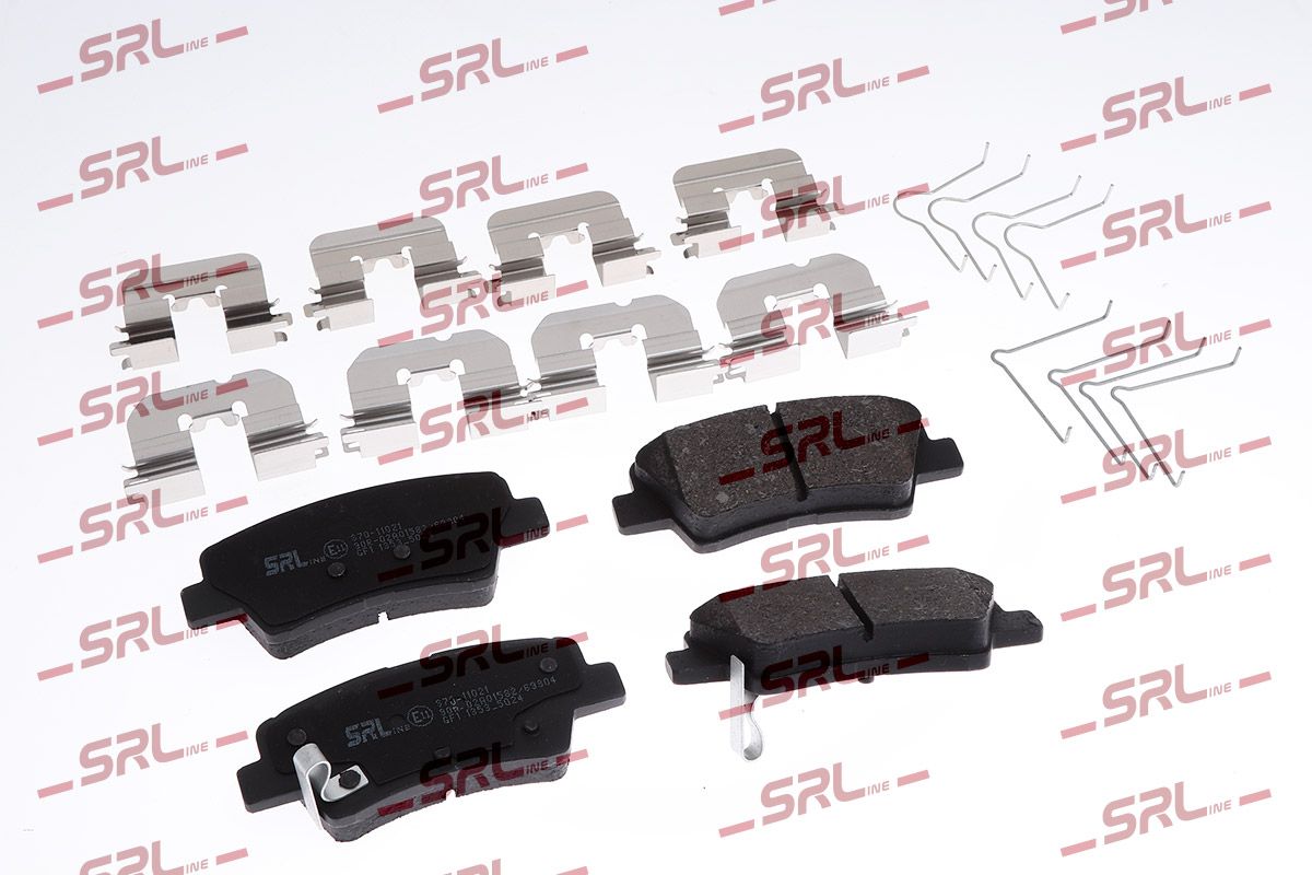 SRLINE S70-11021 Brake pad set, disc brake
