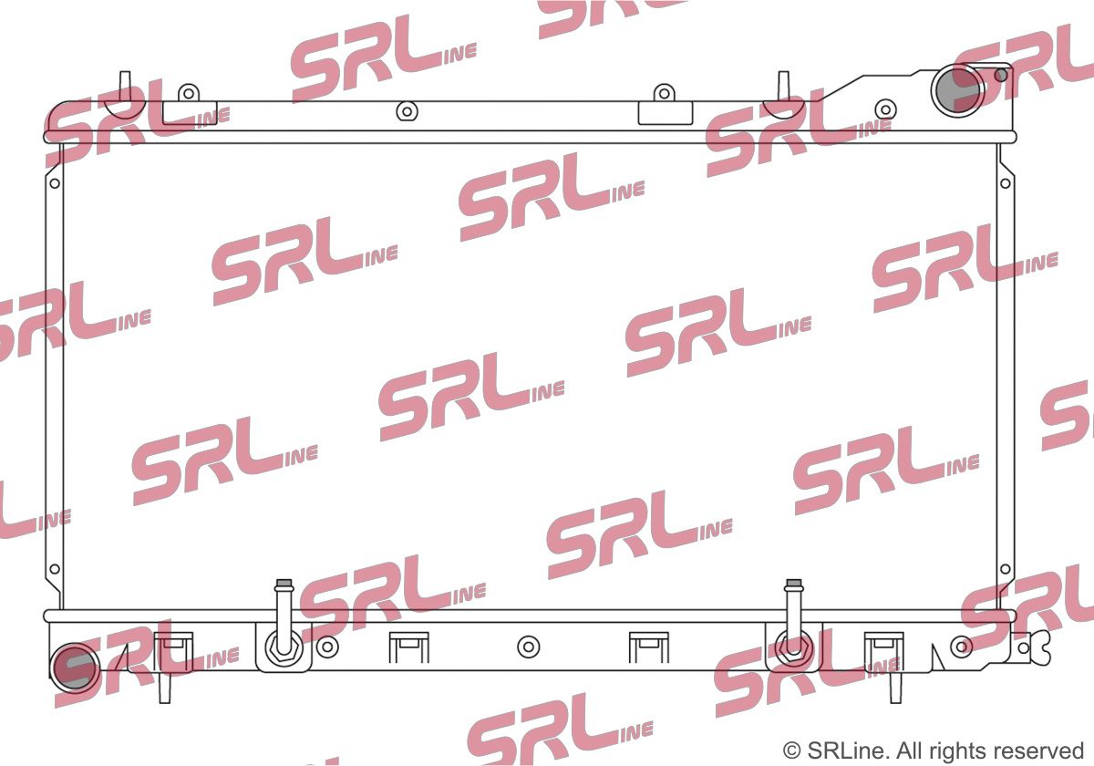 Radiator, engine cooling