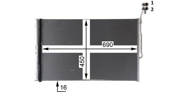 Condenser, air conditioning-8