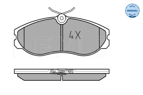 Brake Pad Set, disc brake-1