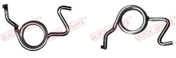 QUICK BRAKE 113-0528 Repair kit, parking brake lever (brake caliper)