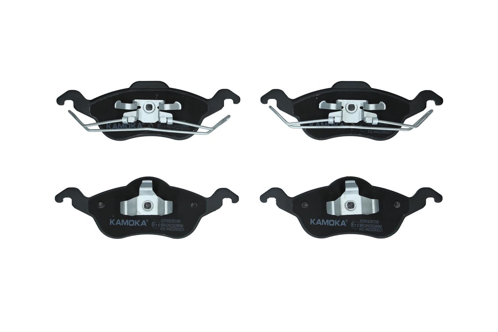 KAMOKA JQ101636 Brake pad set, disc brake