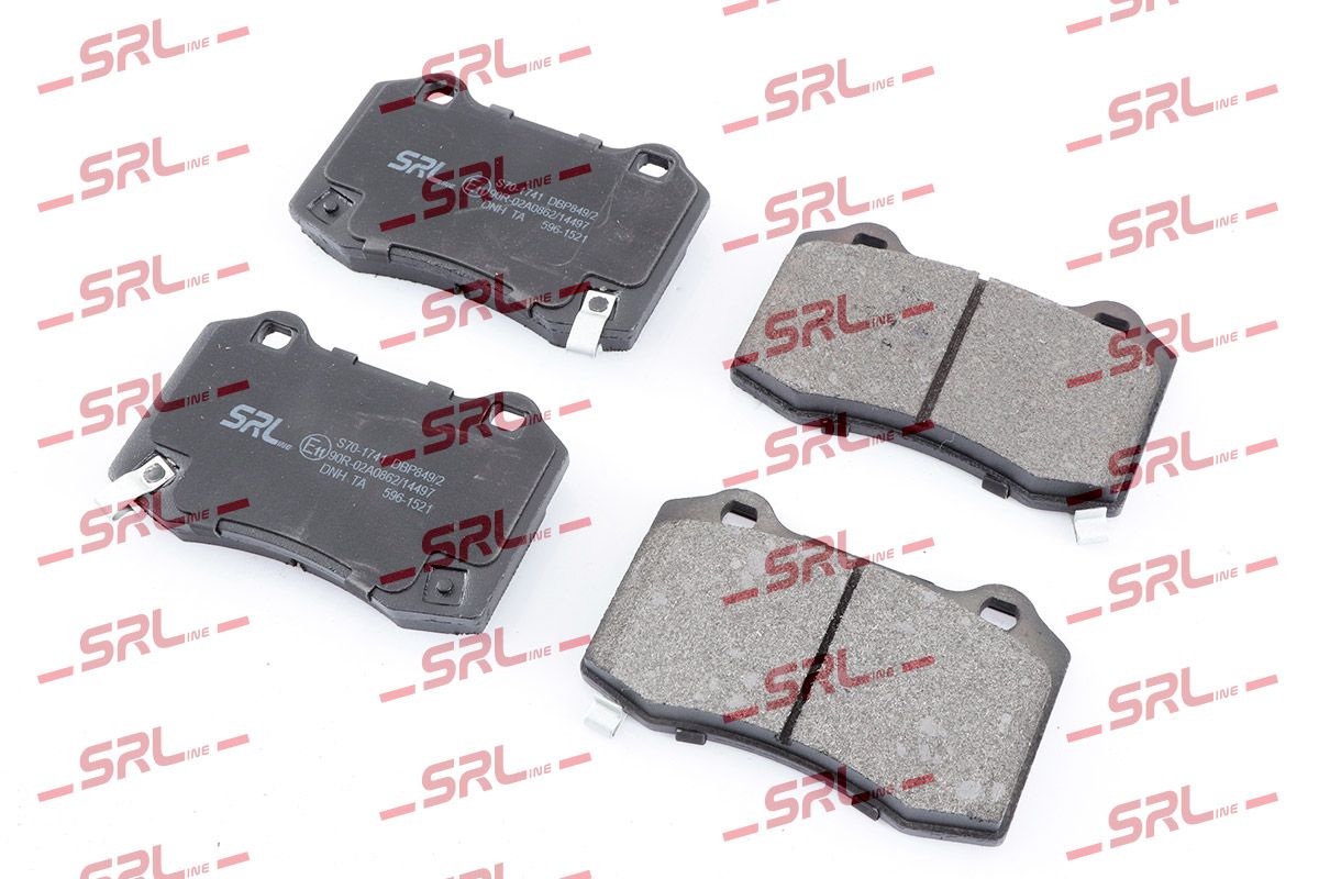 SRLINE S70-1741 Brake pad set, disc brake
