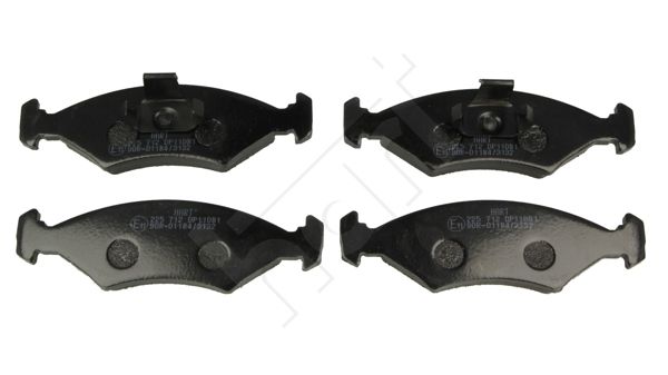 HART 225 712 Stabdžių trinkelių rinkinys, diskinis stabdys