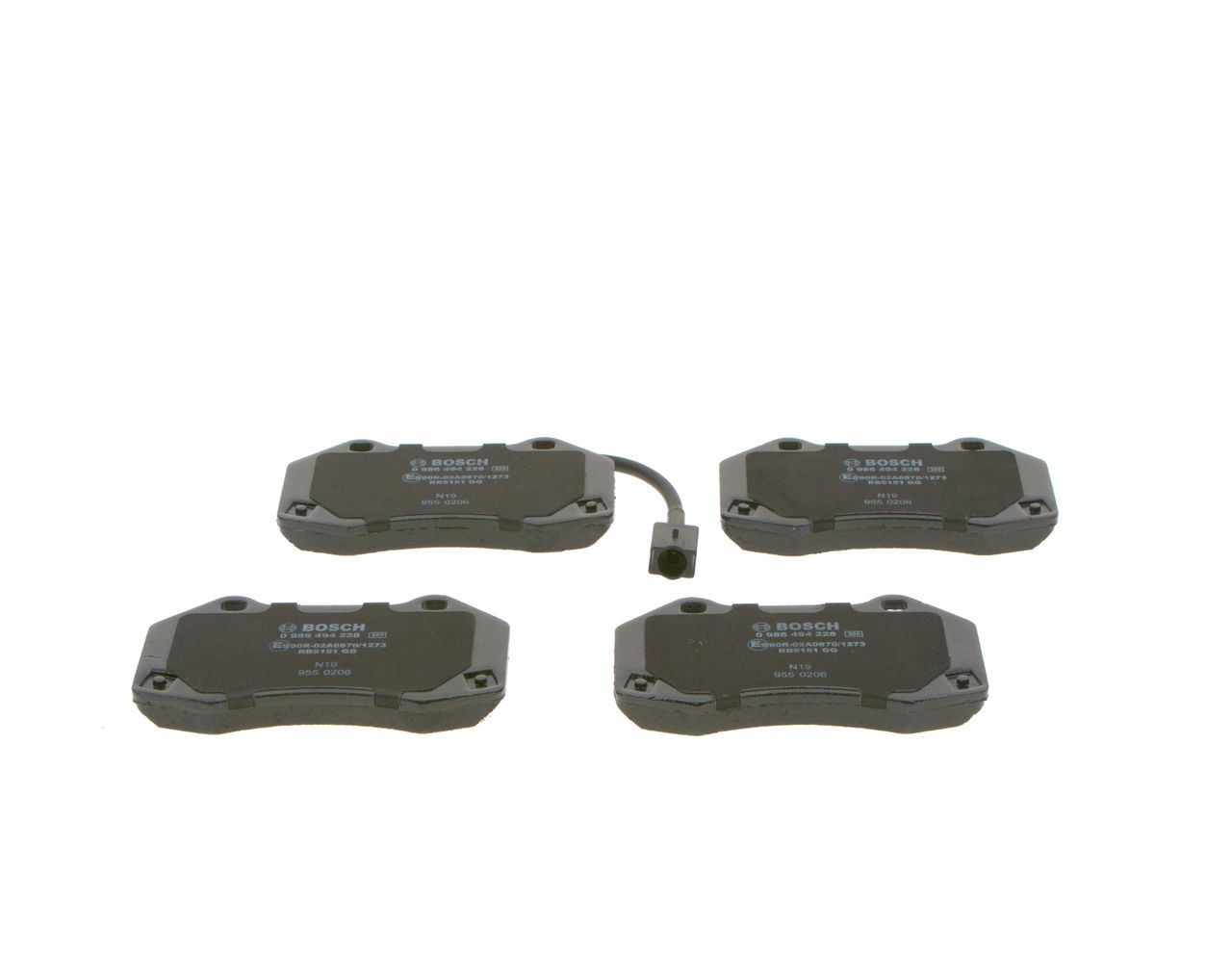 Brake Pad Set, disc brake-5