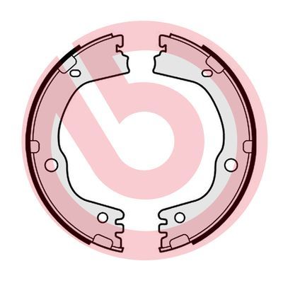 stabdžių trinkelių komplektas, stovėjimo stabdis