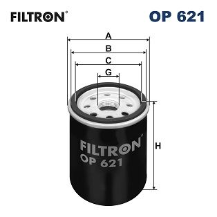 FILTRON OP 621 Alyvos filtras