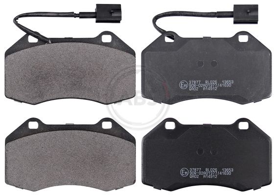 A.B.S. 37877 Brake pad set, disc brake