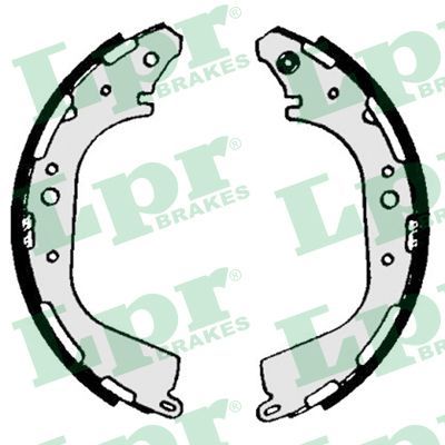 LPR 07040 Brake shoe set