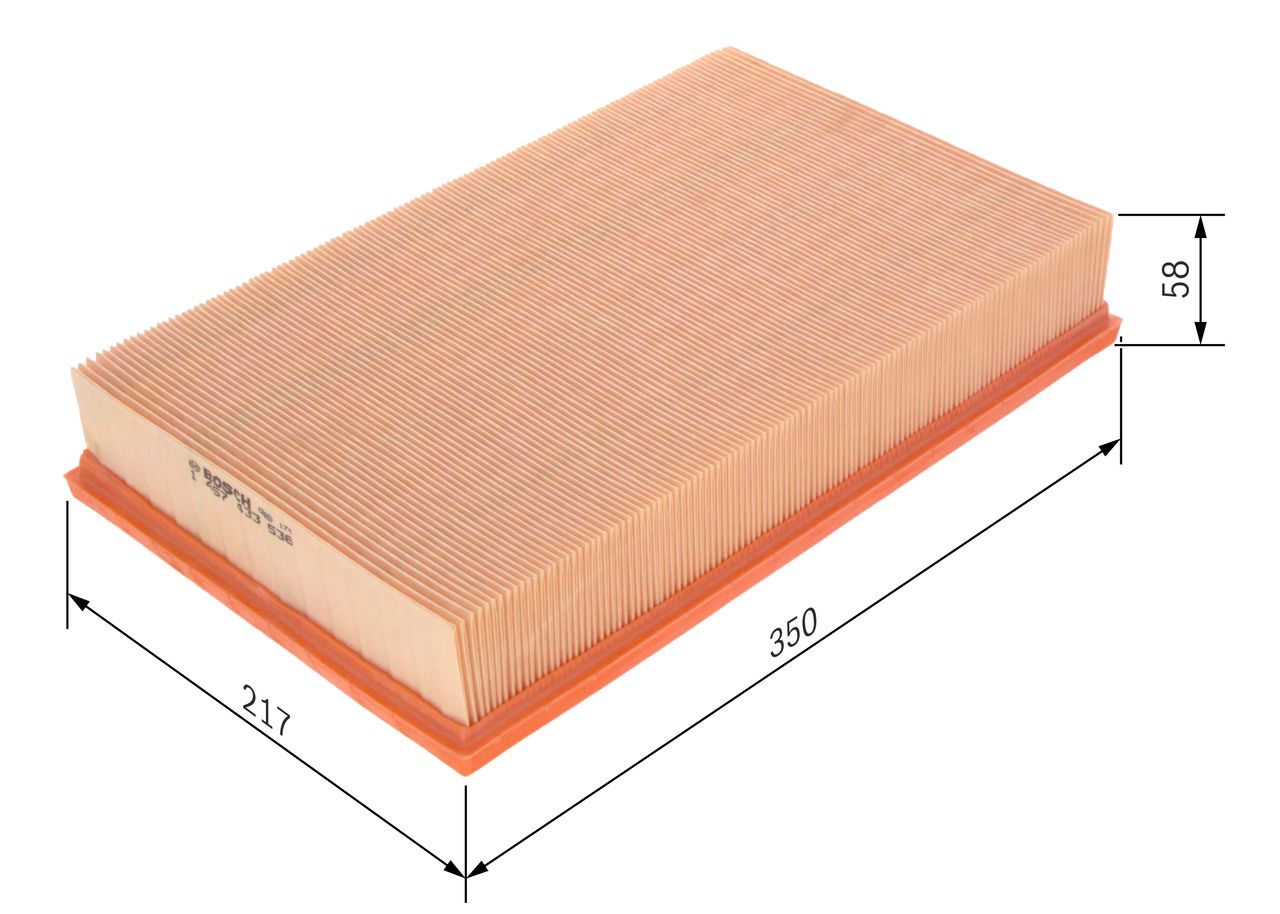 BOSCH 1 457 433 536 Air filter