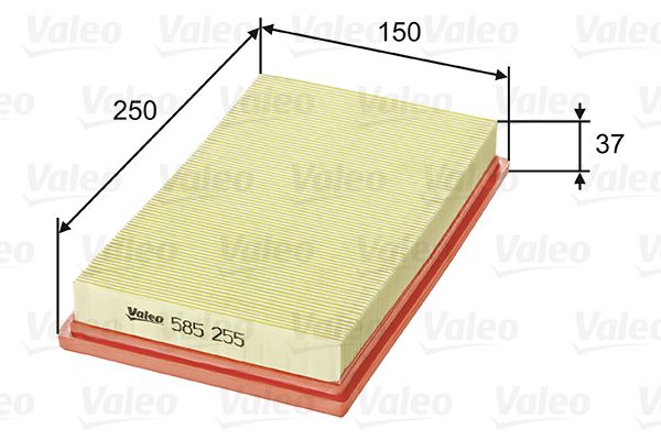 VALEO 585255 Oro filtras