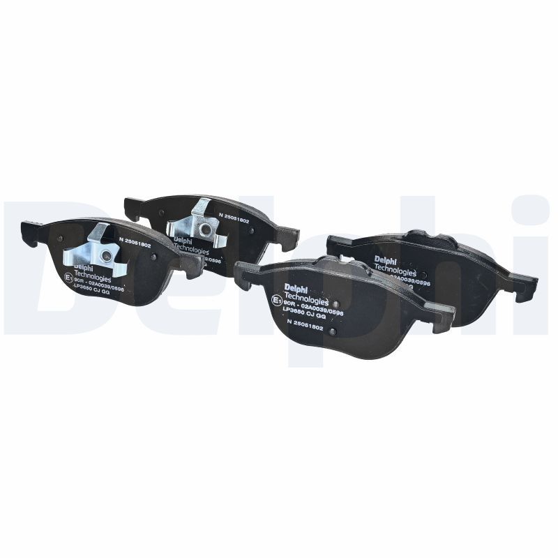 DELPHI LP3650 Brake pad set, disc brake