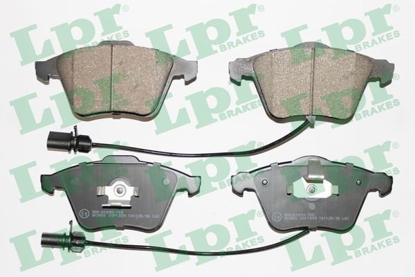 LPR 05P1239 Brake pad set, disc brake