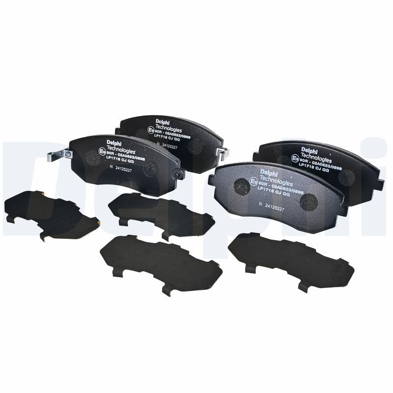 DELPHI LP1718 Brake pad set, disc brake